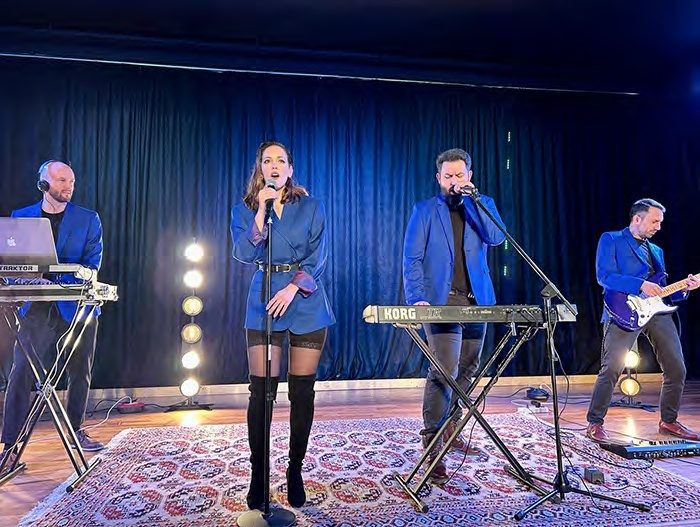 KEDA band performing for guests